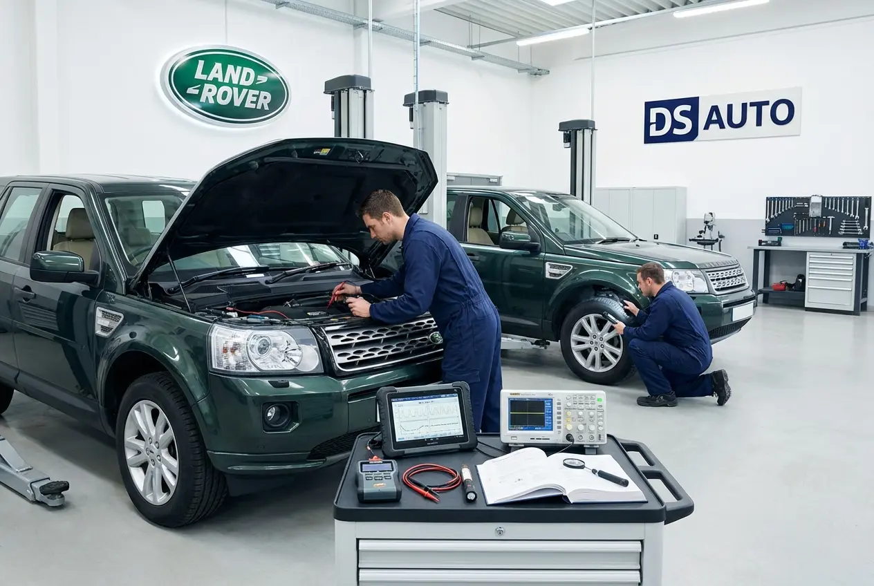 Проверка ДВС Land Rover в автосервисе DS Auto в Жуковском
