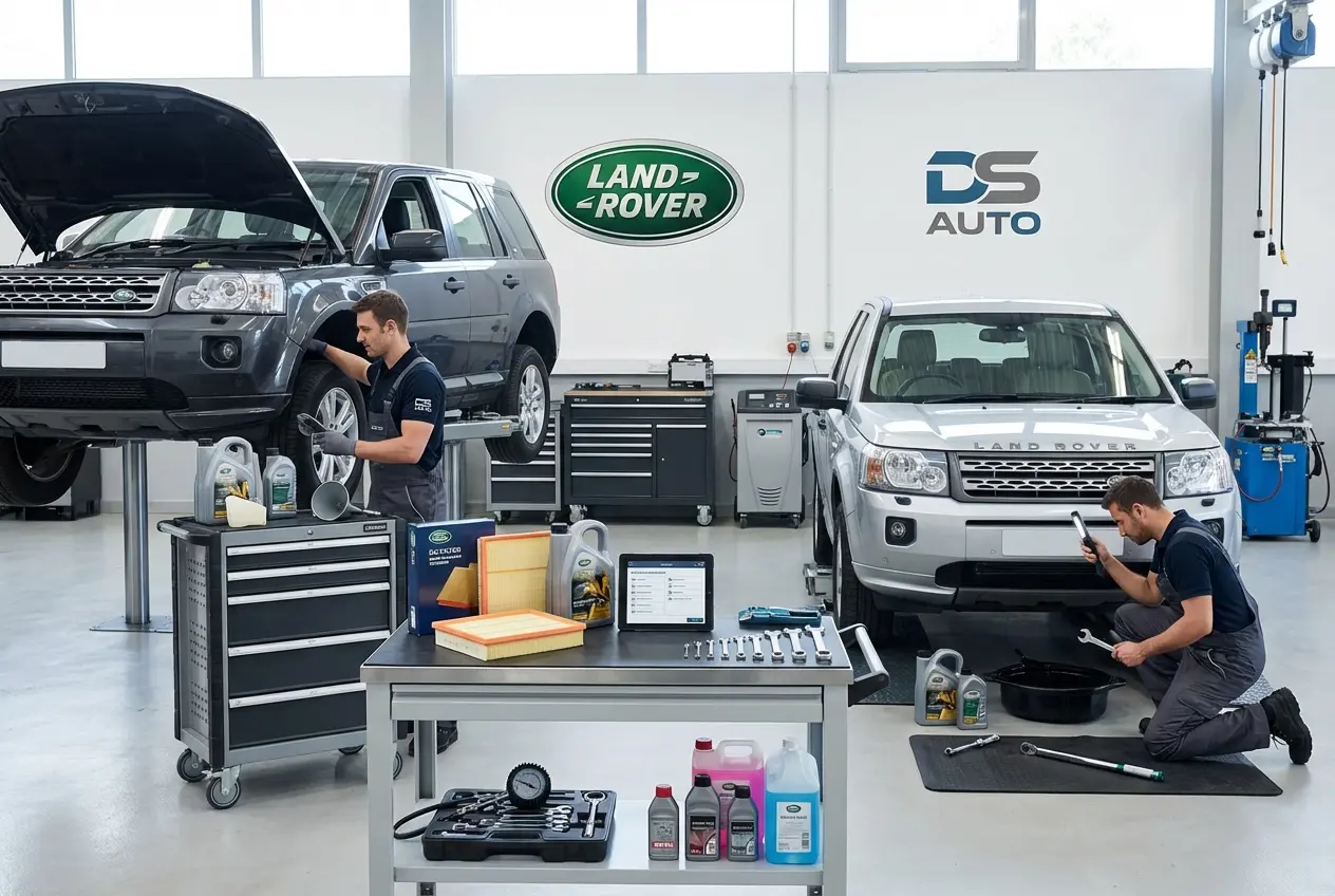 Обслуживание автомобилей Land Rover на станции техобслуживания «DS Auto» в Жуковском
